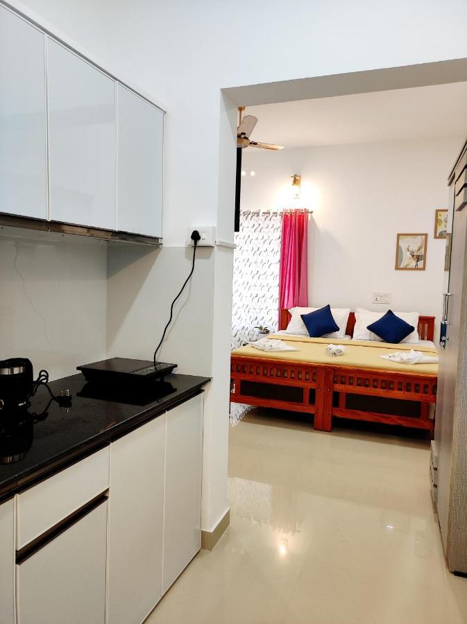 Happy Buddha S4 Aparthotel Varkala Buitenkant foto